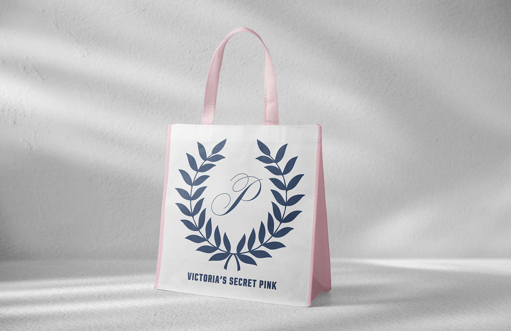VS Pink Recycled Reusable Bag